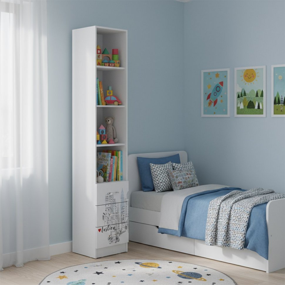 Пенал Вега Girl, Белый