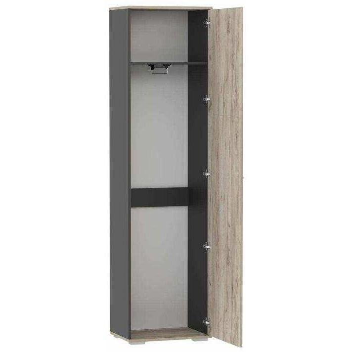 Прихожая Санти-2 Антрацит/Дуб крафт серый