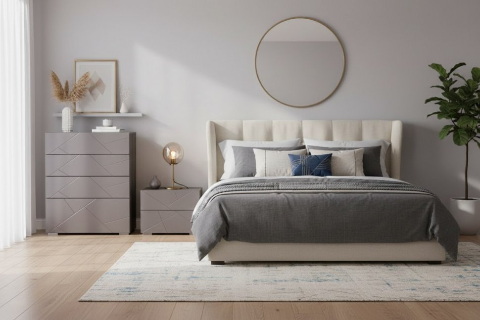 НМ 040.64 комод Summit / ясень анкор тёмный / графит софт