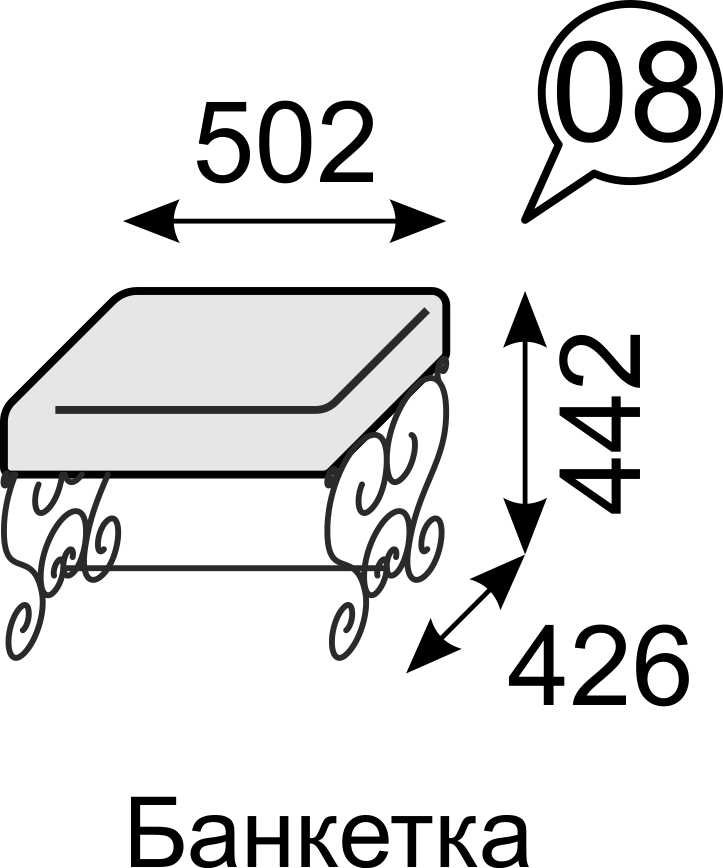 Спальня Лукреция Ижмебель Компоновка 1