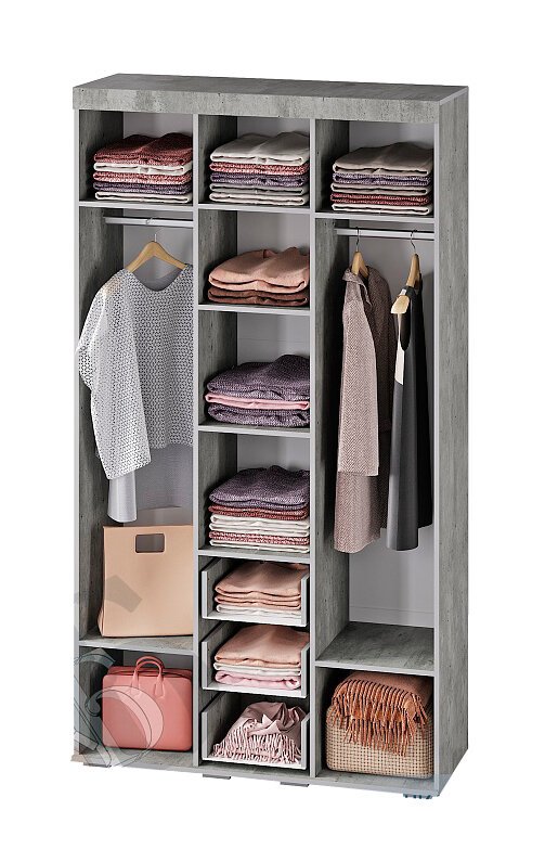 Шкаф 3-дверный Инстайл ШК-30 (Мебелони)