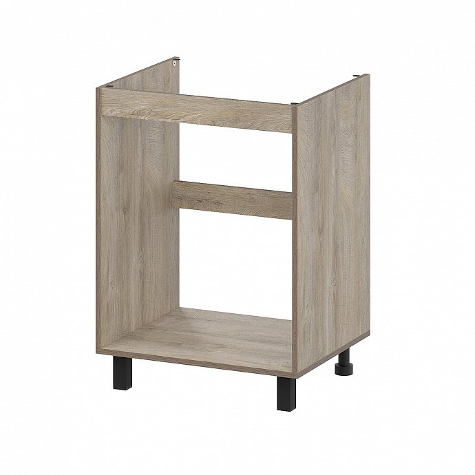 Шкаф кухонный под мойку 60 см Этна 6м1 (Софт Вайт)