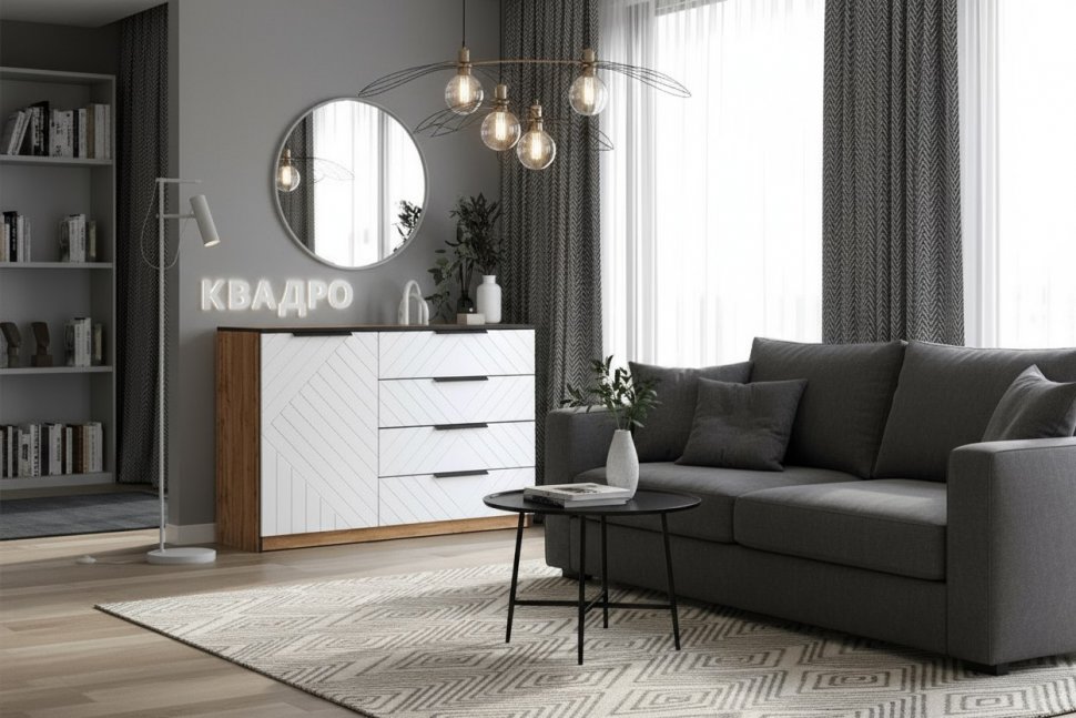 Комод Квадро №1250.1