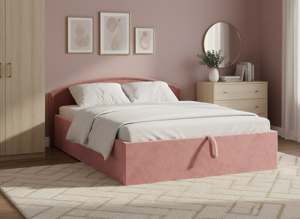 Тахта Берта 1400 модель 062 Ультра Коралл