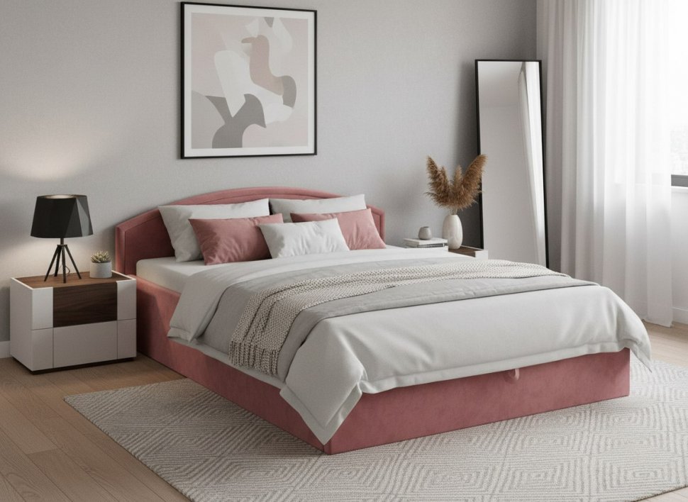 Тахта Берта 1400 модель 062 Ультра Коралл