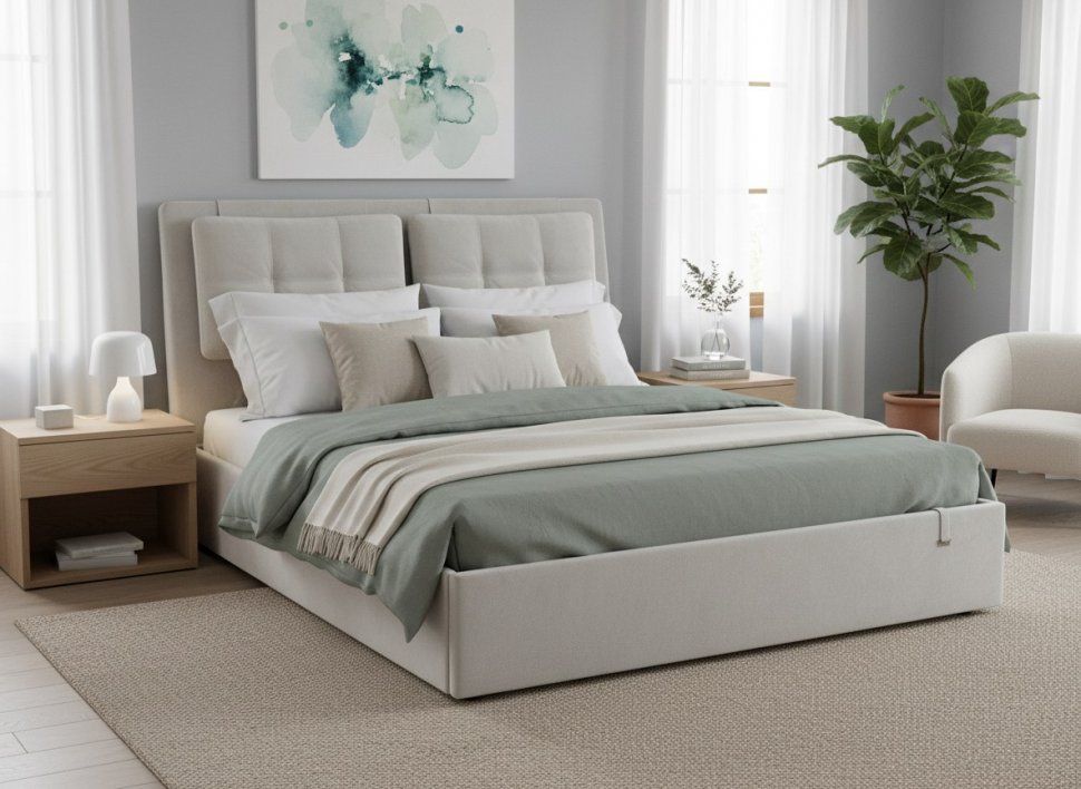 Кровать Ester 1800 модель 311 Ультра смог