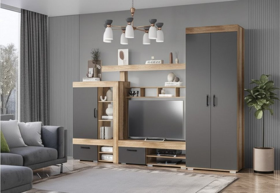 Шкаф двухдверный Прима ШК-03 (Мебелони)