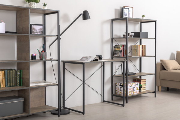 Трувор стеллаж 13.151.01 Дуб Гранж Песочный/Интра