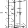 Шкаф для одежды и белья Айрис 444 (Глазов)