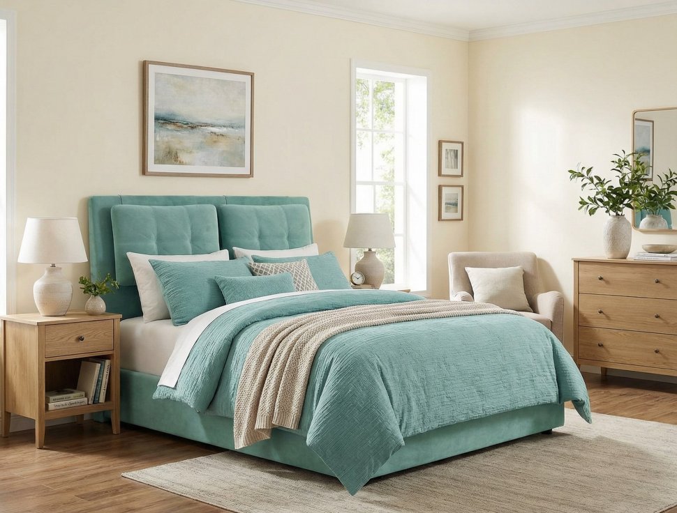 Кровать Ester 1800 модель 311 Ультра минт