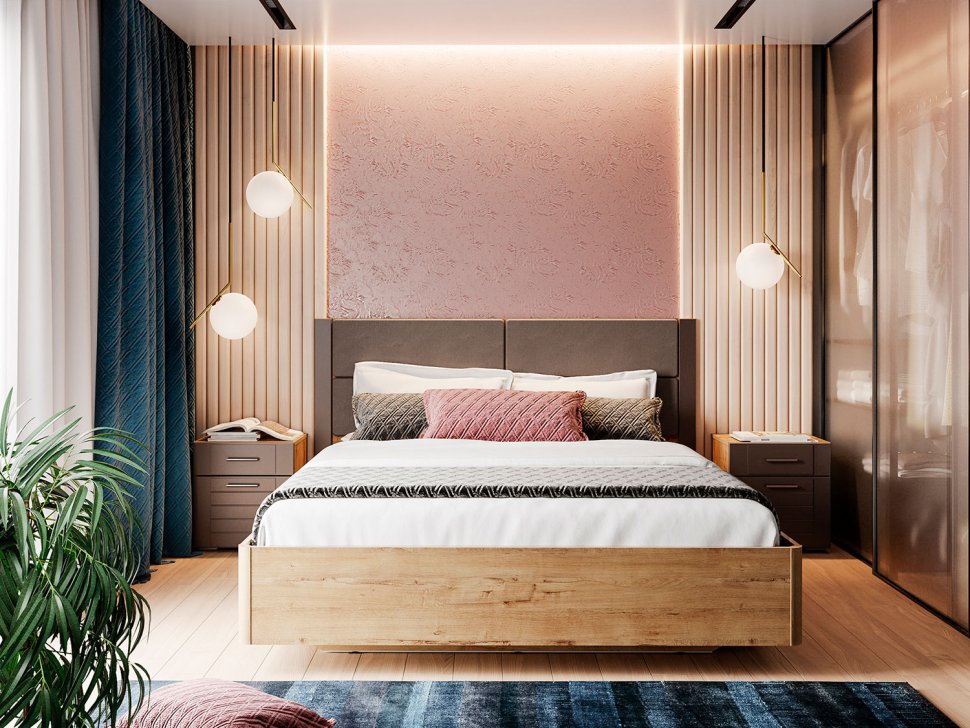 Спальня Livorno 4 дуб бунратти / софт графит