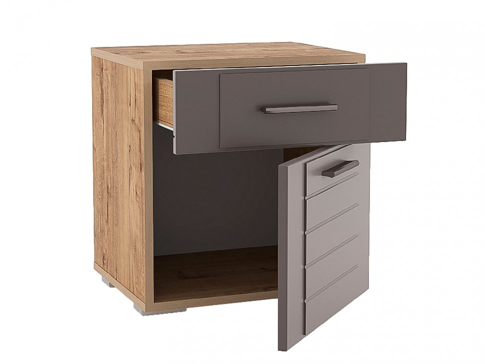 Спальня Livorno 4 дуб бунратти / софт графит