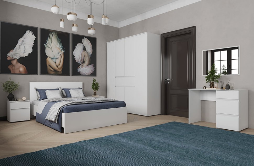 Спальня Плейона (ТЭКС) Белый