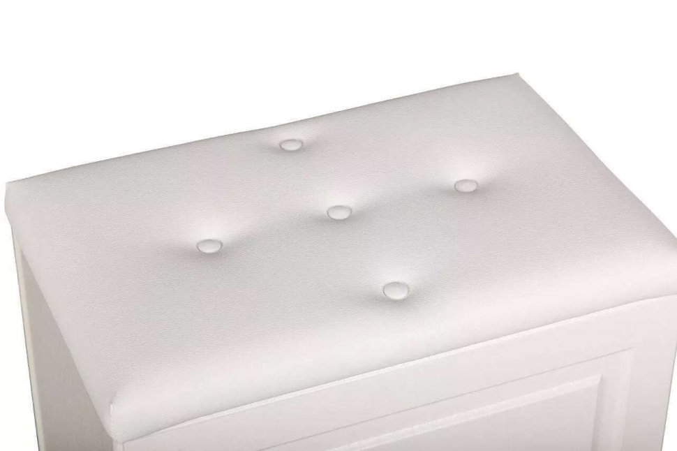 Ливерпуль Пуф 14.02 Белый/Ясень ваниль/кз.Белый