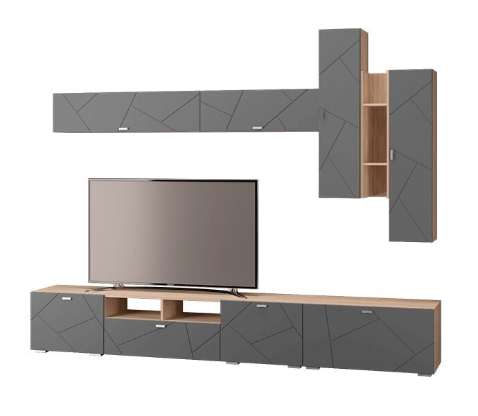 Тумба под ТВ (1 ящик, 2 дверки) Скайлайн MLK