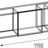 Шкаф навесной Лойс 88 (Глазов)