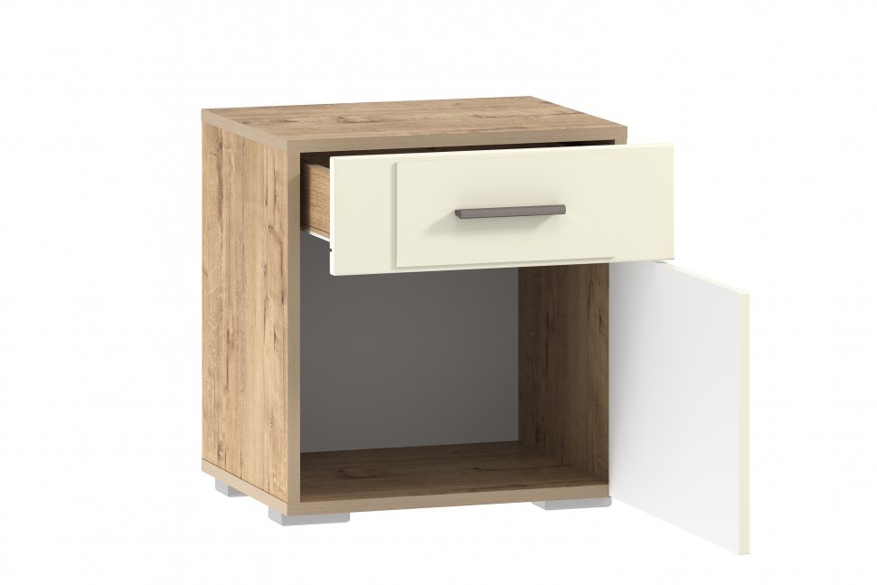 Спальня Livorno 1 дуб бунратти / софт панакота