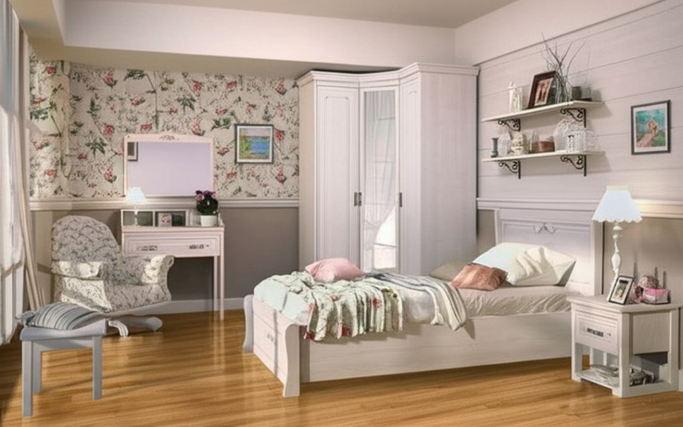 Полка навесная Афродита Арника 17