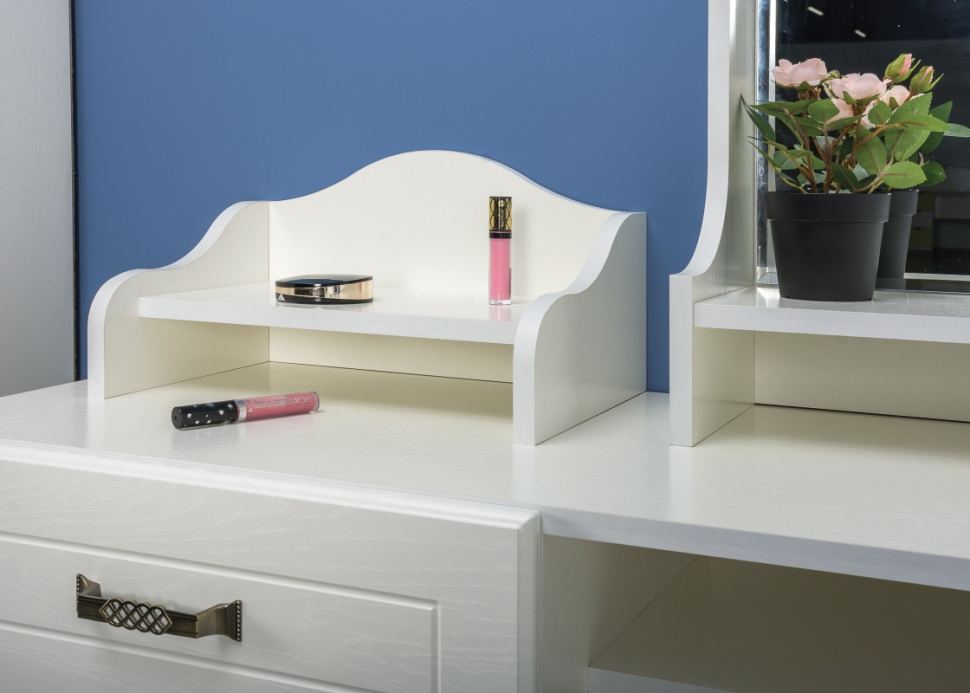 Ливерпуль Стол туалетный 12.46.01 Белый/Ясень ваниль