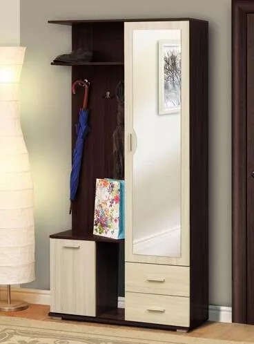 Прихожая Кармен-1 венге/вудлайн