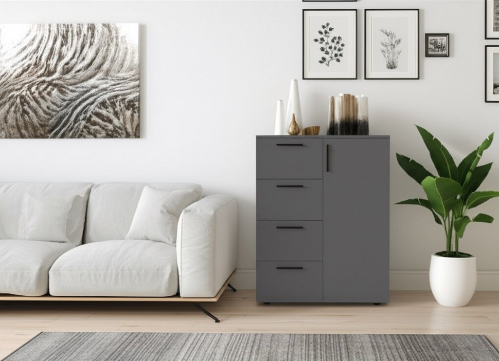 Эйр комод 16.241 Графит