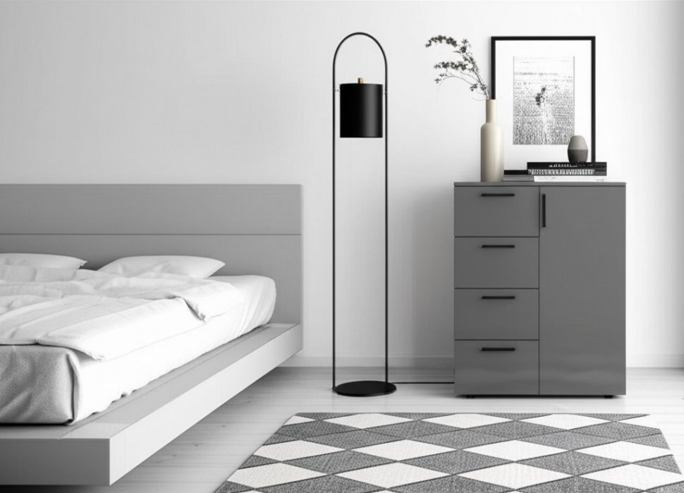 Эйр комод 16.241 Графит