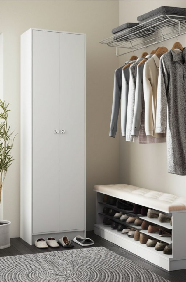 Шкаф Ямайка ЯПШ-1 (ТЭКС) Белый