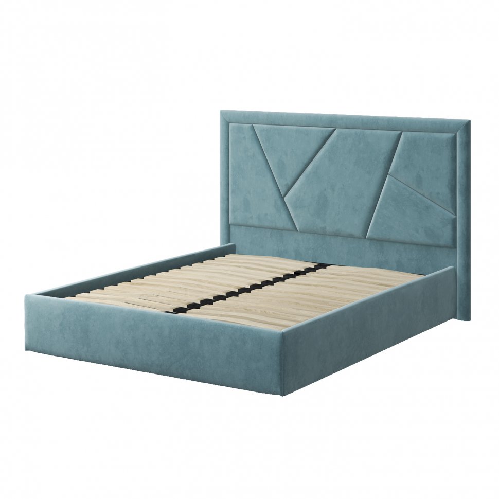 Кровать 160х200 Индиго (MLK) Бирюзовый Neo 22