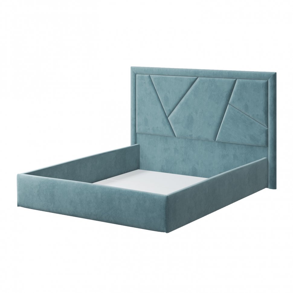 Кровать 160х200 Индиго (MLK) Бирюзовый Neo 22