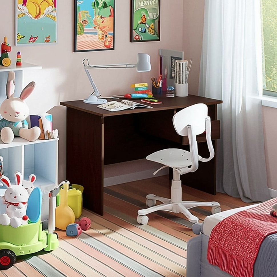 Письменный стол Практик-2 БТС Венге