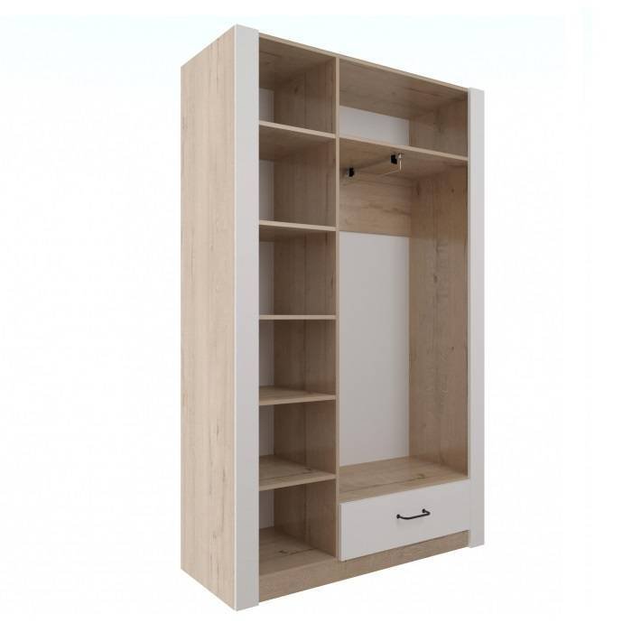 Шкаф 3-створчатый для одежды Ева 5 М2