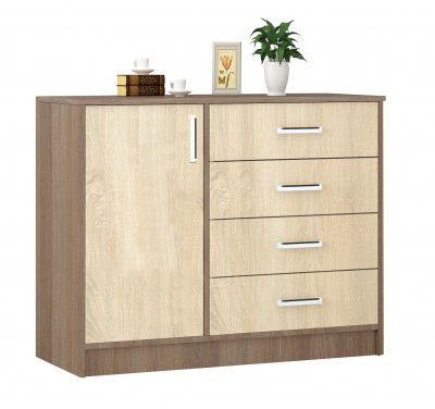 Комод-тумба Катрин-6 ТЭКС (Ясень Шимо)