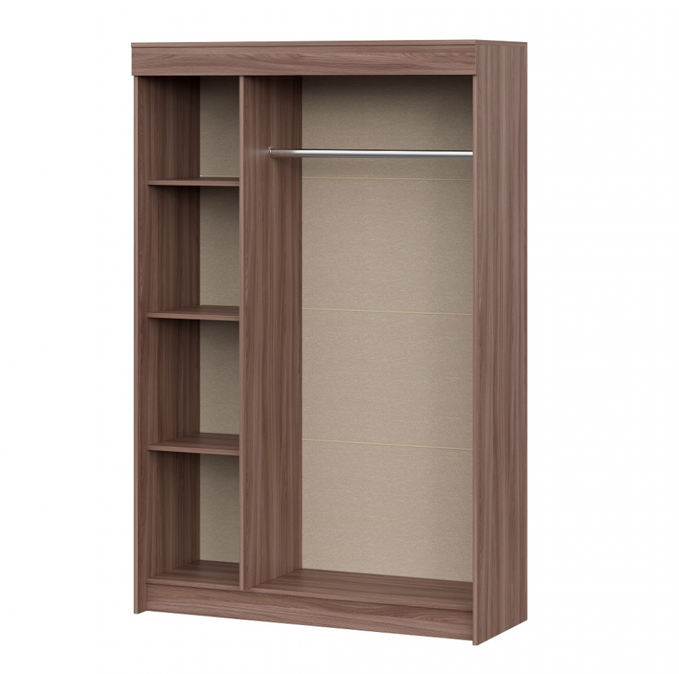 Шкаф-купе Бассо, ясень шимо темный/ясень шимо светлый