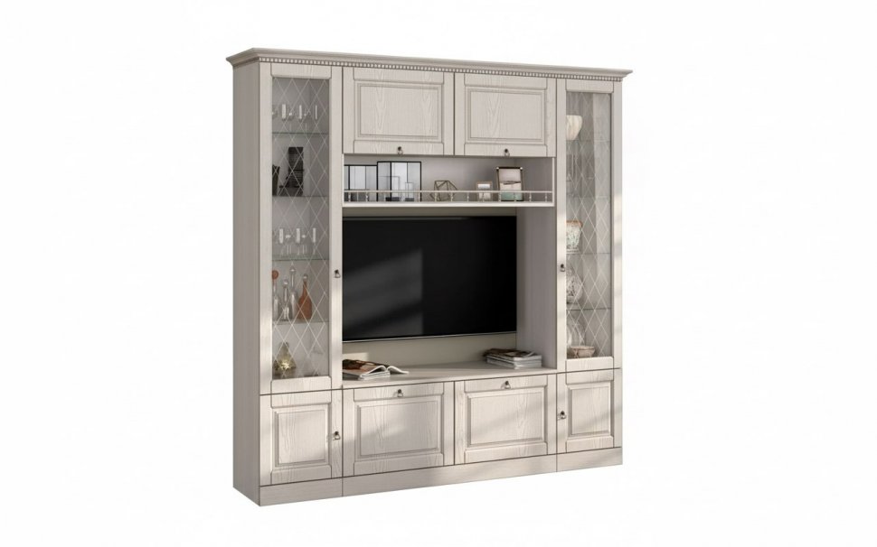 Гостиная Вероника-7 бодега светлый/ясень патина