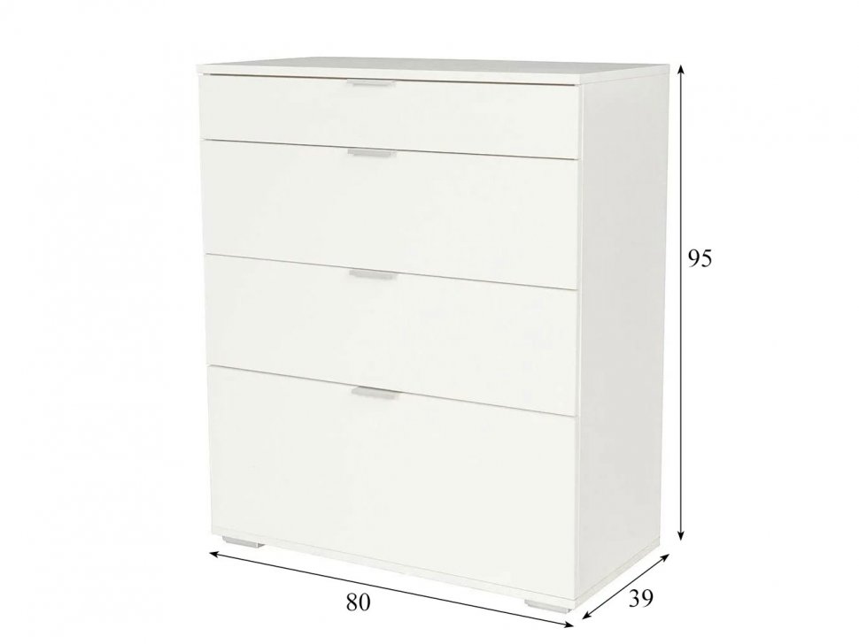 Комод НК-1 Белый