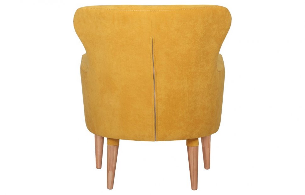 Кресло Оливер (Жёлтый/Бук)