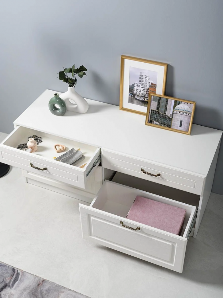 Ливерпуль Тумба Белый/Ясень ваниль