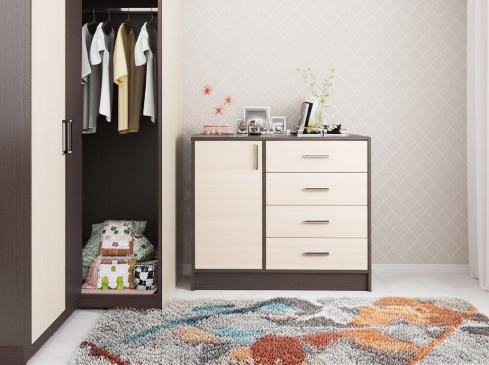 Комод-тумба Катрин-6 ТЭКС (Венге)