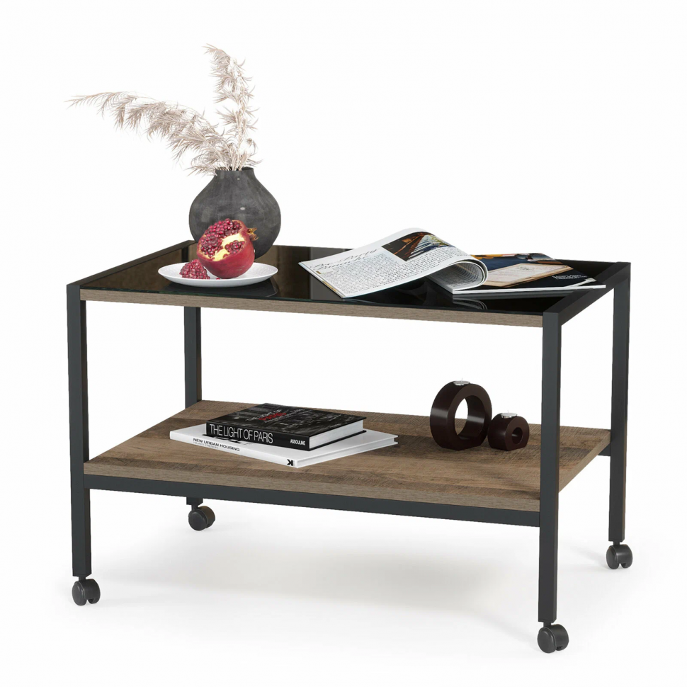 Трувор стол журнальный 12.19 Дуб Гранж Песочный/Интра