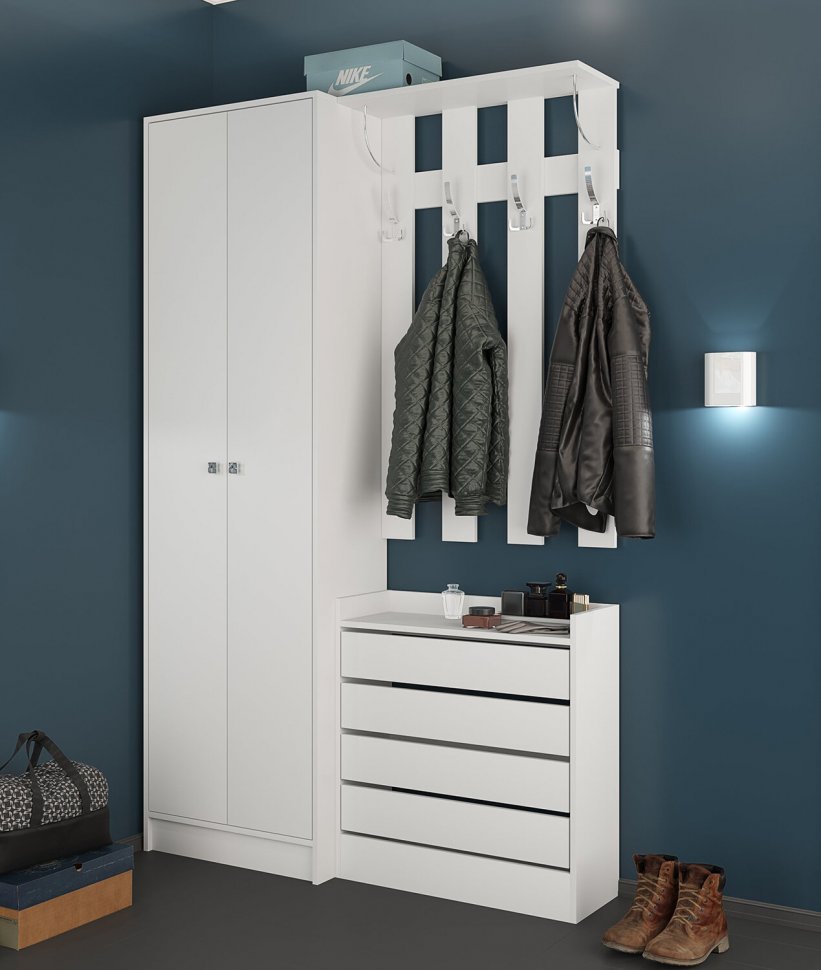 Обувница Ямайка ЯПТ-3 (ТЭКС) Белый