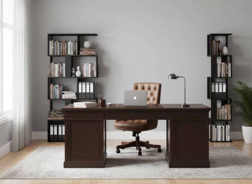 Стеллаж Бодега темный