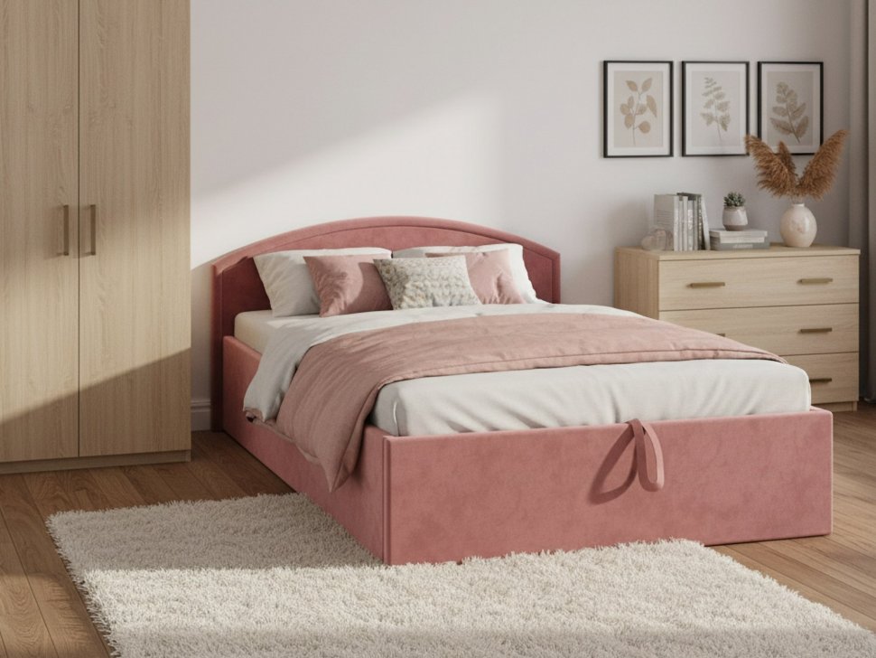 Тахта Берта 1200 модель 062 Ультра Коралл