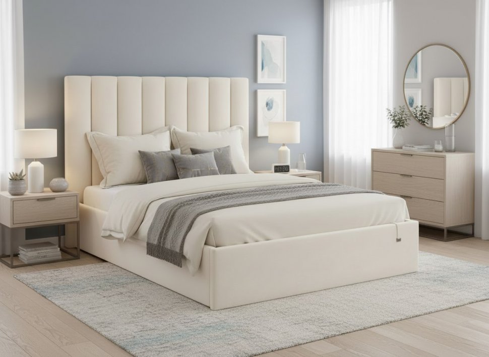 Кровать Ingrid 1400 модель 312 Вивальди 2