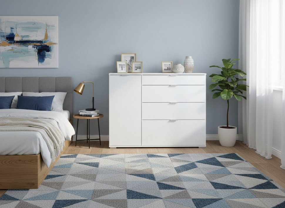 Комод НК-3 Белый