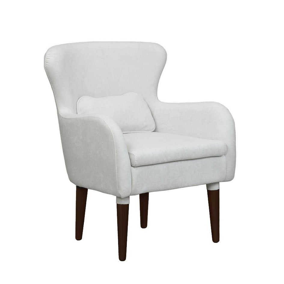 Кресло Оливер (Молочный/Бук)