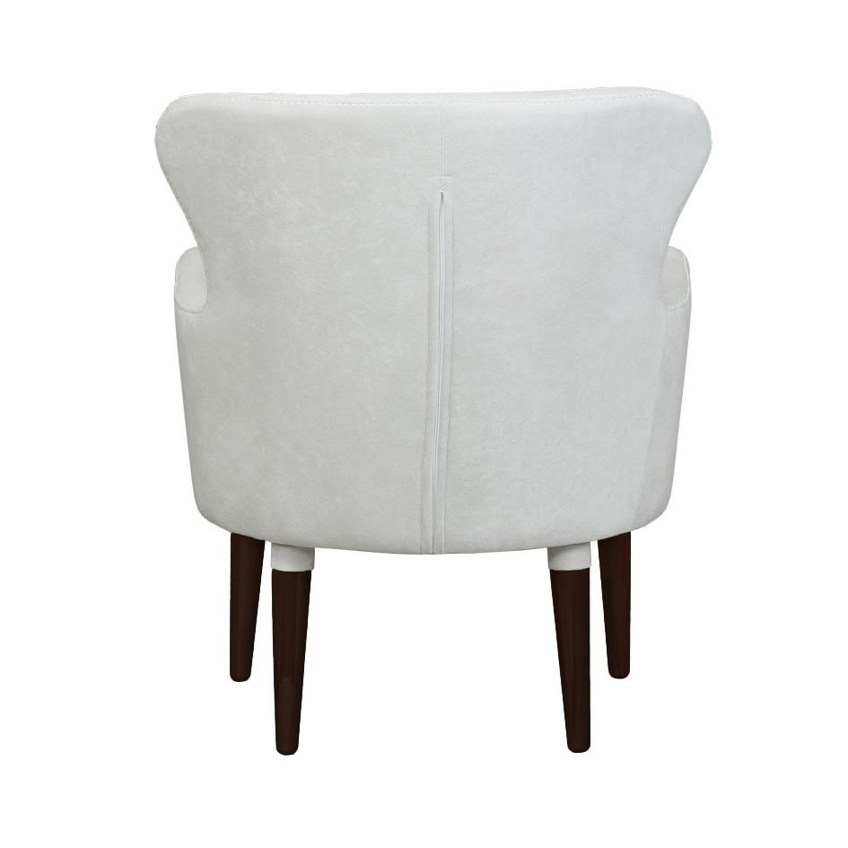 Кресло Оливер (Молочный/Бук)