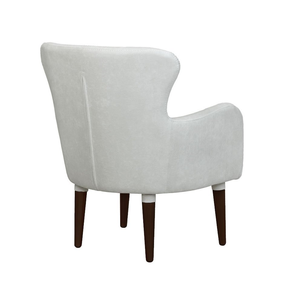 Кресло Оливер (Молочный/Бук)