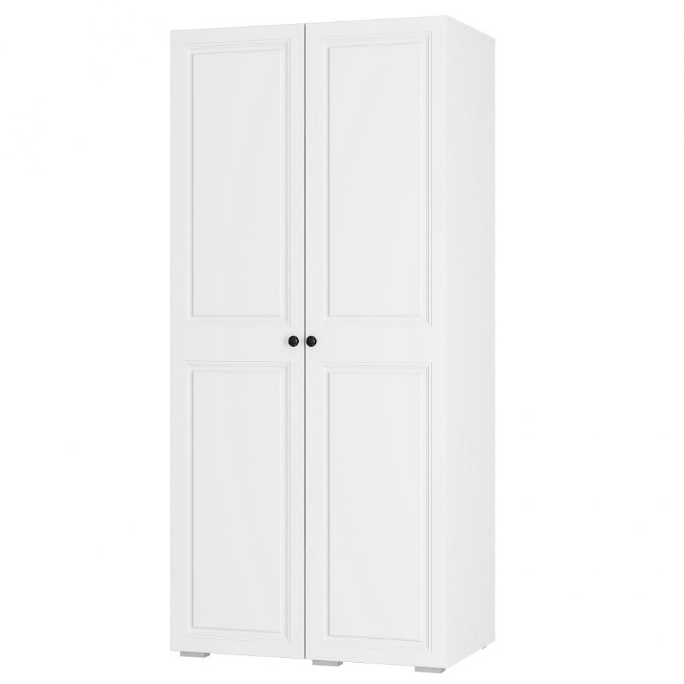 Шкаф 2-створчатый Софт ШК-02 (БТС) Белый