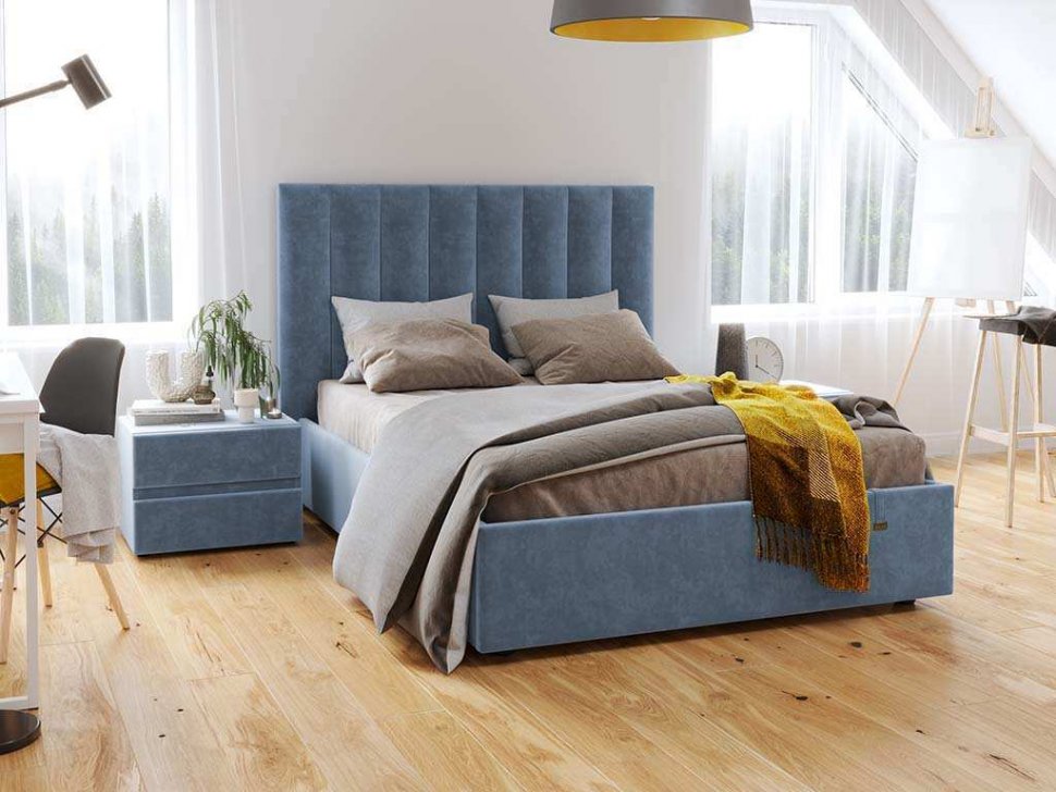 Кровать Ingrid 1400 модель 312 Галакси лайт 22