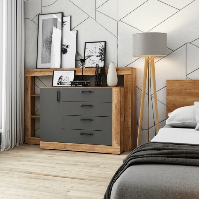 Комод-тумба Прима КМ-17 (Мебелони)